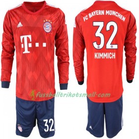 Fußballtrikots FC Bayern München Joshua Kimmich 32 Kinder 2018-2019 Langarm Heimtrikotsatz kaufen